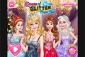Cinderella and her friends: Brightly dressed outfits