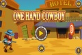 Cowboy met één hand
