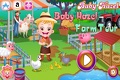 Baby Hazel es diverteix a la granja del seu oncle Sam