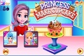 Prinsesse laver cupcakes
