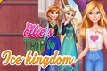 Barbie junto a las princesas de Frozen