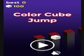 Salto del cubo de color