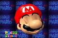 Super Mario 64 3D svět