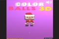 Bolas coloridas com Papai Noel