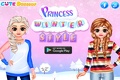 Elsa et Anna: style d' hiver