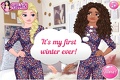 Moana and Elsa: Winter Fashion