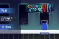 Příprava barevné nápoje