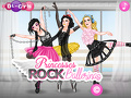 Rapunzel and her friends: Rock Dancers