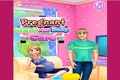 Pregnant Anna and baby care