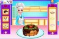 Elsa prepares delicious donuts