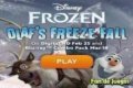 Frozen olaf`s freeze fall