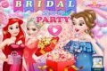 Bella, Ariel and Elsa: Bridal Shower