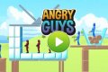 Angry Guys Angry Birds style
