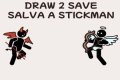 Salva a Stickman en Draw 2