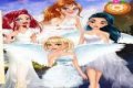 Rapunzel e suas amigas: fantasias de anjo