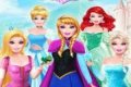 Barbie: Elsa, Anna, Rapunzel ve Ariel gibi giyinmek