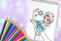 Disney Princesses: Album à colorier
