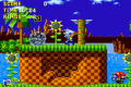 Sonic prateado em Sonic 1
