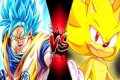 Animación: Goku vs Sonic