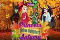 Herbststile von Disney-Prinzessinnen