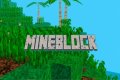 Minenblock im Minecraft-Stil