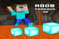 Parkour 3D con el Noob de Minecraft