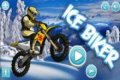 Motociclista de gelo