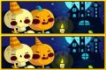 Halloween-Spiel: Finde die Unterschiede