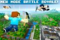 Minecraft-style battle royale