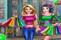 Rapunzel and Snow White go shopping