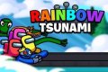 Rainbow Tsunami with Among Us
