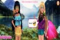 Rapunzel y Jasmine: Paseo en el campo