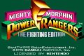 Mighty Morphin Power Rangers: Fighting Edition