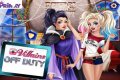 Villains: Dress up Harley Quinn and the Evil Queen
