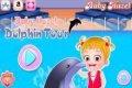 Baby Hazel: Se divierte en el parque de delfines