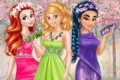 Rapunzel, Jasmine und Ariel: Sonderfarben