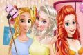 Raiponce, Elsa et Ariel: Première fête universitaire