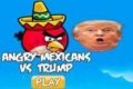 Angry Birds contra las murallas de Donald Trump