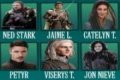 Who' s who in games of Thrones