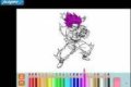 Coloring Black Goku Pink