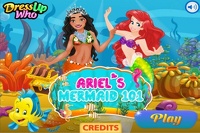 Convertir a Vaiana en Sirena con Ariel