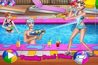 Elsa y Anna: Día de Piscina