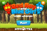 Fire Boy and Water Girl: Adventure in the Forest