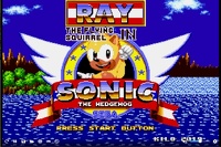 Ray in Sonic Game 1