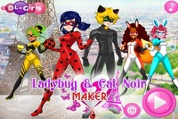 Beruška a kočka Noir: Změňte svůj vzhled