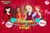 Ariel, Elsa, Mulan and Moana play secret friend