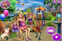 Rapunzel Embarazada: Fiesta de las gemelas