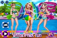 Rapunzel and her friends: Water park