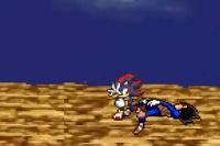 Vegeta vs Sonic Shadow : Animación