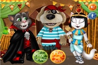 Talking Tom and Angela: Halloween Party